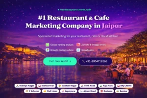 Restaurant Marketing Company in Jaipur